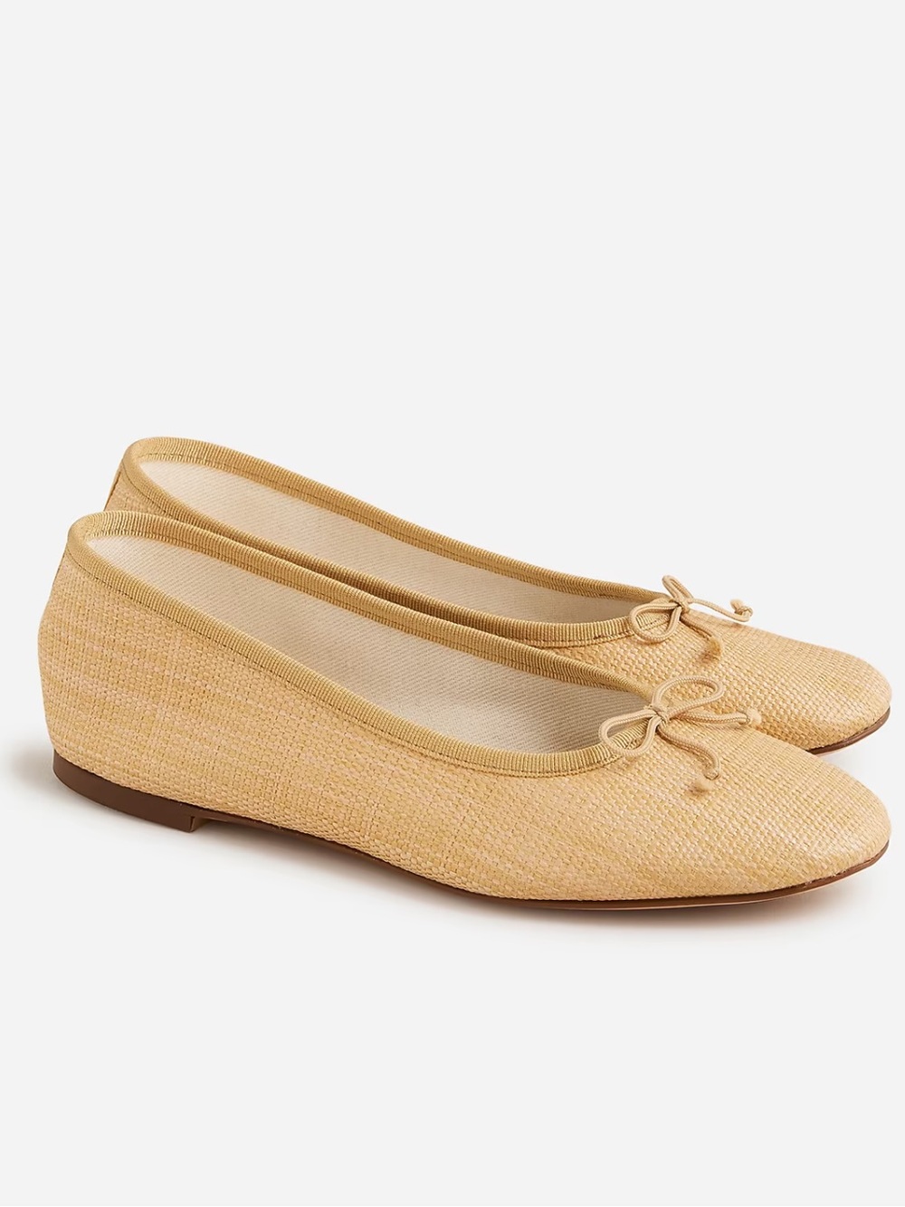 J. Crew Zoe Woven Ballet Flats